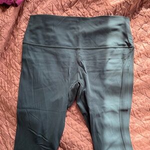 Lululemon Storm Teal Leggings